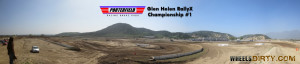 Panorama of the Porterfield Glen Helen RallyCross Champship #1 2013